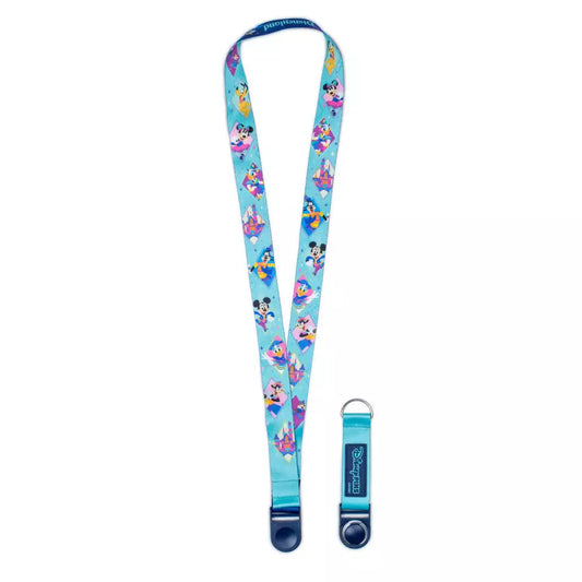 “Pre-order” HKDL - Reversible Pin Trading Lanyard, Disneyland 70th Anniversary