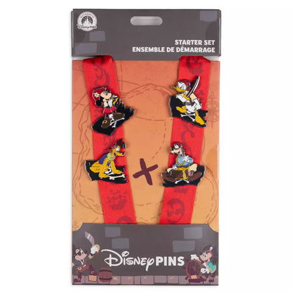 “Pre-order” HKDL - Mickey Mouse and Friends Pin Trading Starter Set