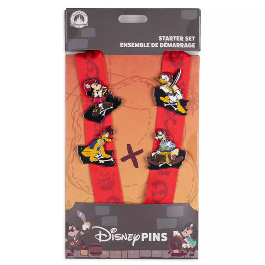“Pre-order” HKDL - Mickey Mouse and Friends Pin Trading Starter Set