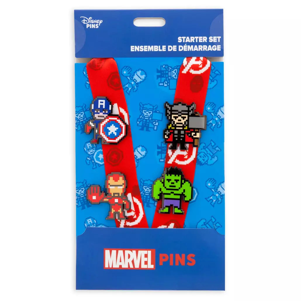 “Pre-order” HKDL - Marvel's Avengers Pin Trading Starter Set