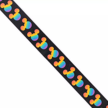 “Pre-order” HKDL - Mickey Mouse Pin Trading Lanyard, Disney Pride Collection
