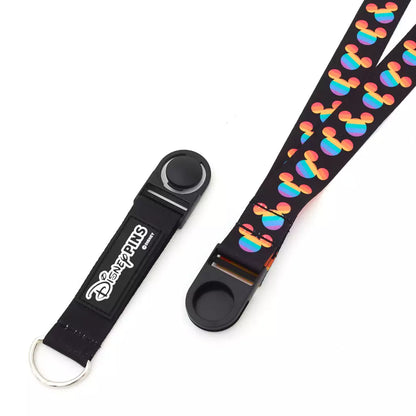 “Pre-order” HKDL - Mickey Mouse Pin Trading Lanyard, Disney Pride Collection