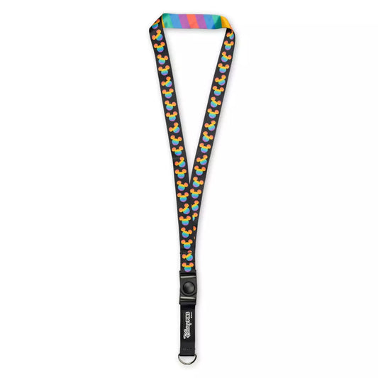 “Pre-order” HKDL - Mickey Mouse Pin Trading Lanyard, Disney Pride Collection