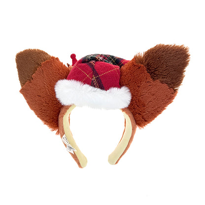 “Pre-order” HKDL - Nick Wilde Christmas Ears Headband for Adults, Zootopia, 2025 Christmas