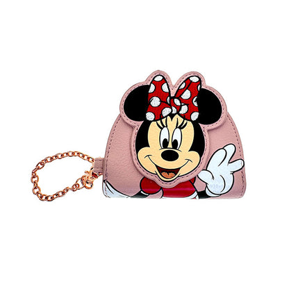 "Pre-Order" HKDL - Minnie Mouse Die-Cut Coin Purse with Chain