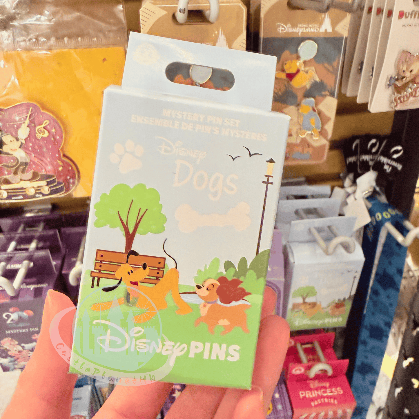 "Pre-Order" HKDL - Disney Dogs 2-Piece Mystery Pin Blind Pack