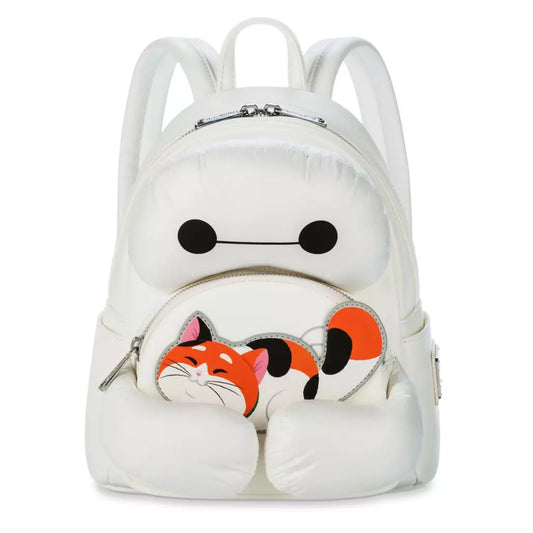 “Pre-order” HKDL - Baymax and Mochi Loungefly Mini Backpack, Big Hero 6