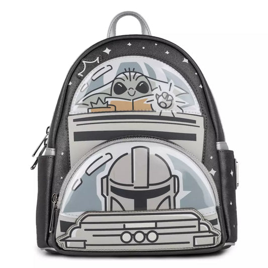 “Pre-order” HKDL - The Mandalorian and Grogu Loungefly Mini Backpack