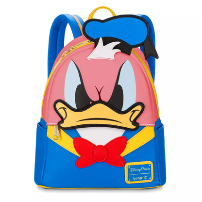 "Pre-Order" HKDL - Donald Duck 90th Anniversary Colour-Changing Loungefly Mini Backpack