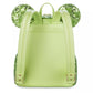 "Pre-Order" HKDL - Minnie Mouse Sequined Loungefly Mini Backpack, Tinker Bell Green