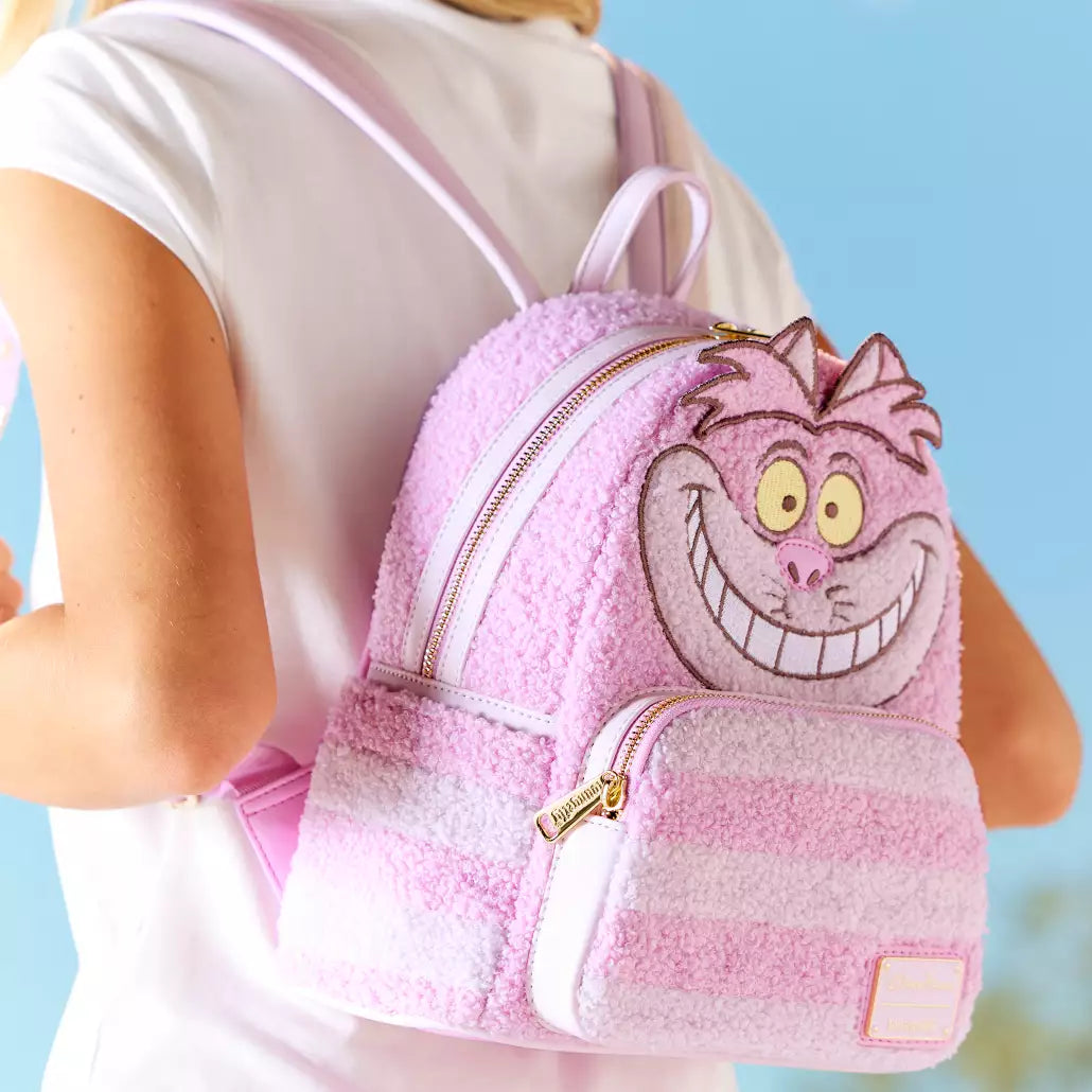 "Pre-Order" HKDL - Cheshire Cat Loungefly Mini Backpack, Alice in Wonderland