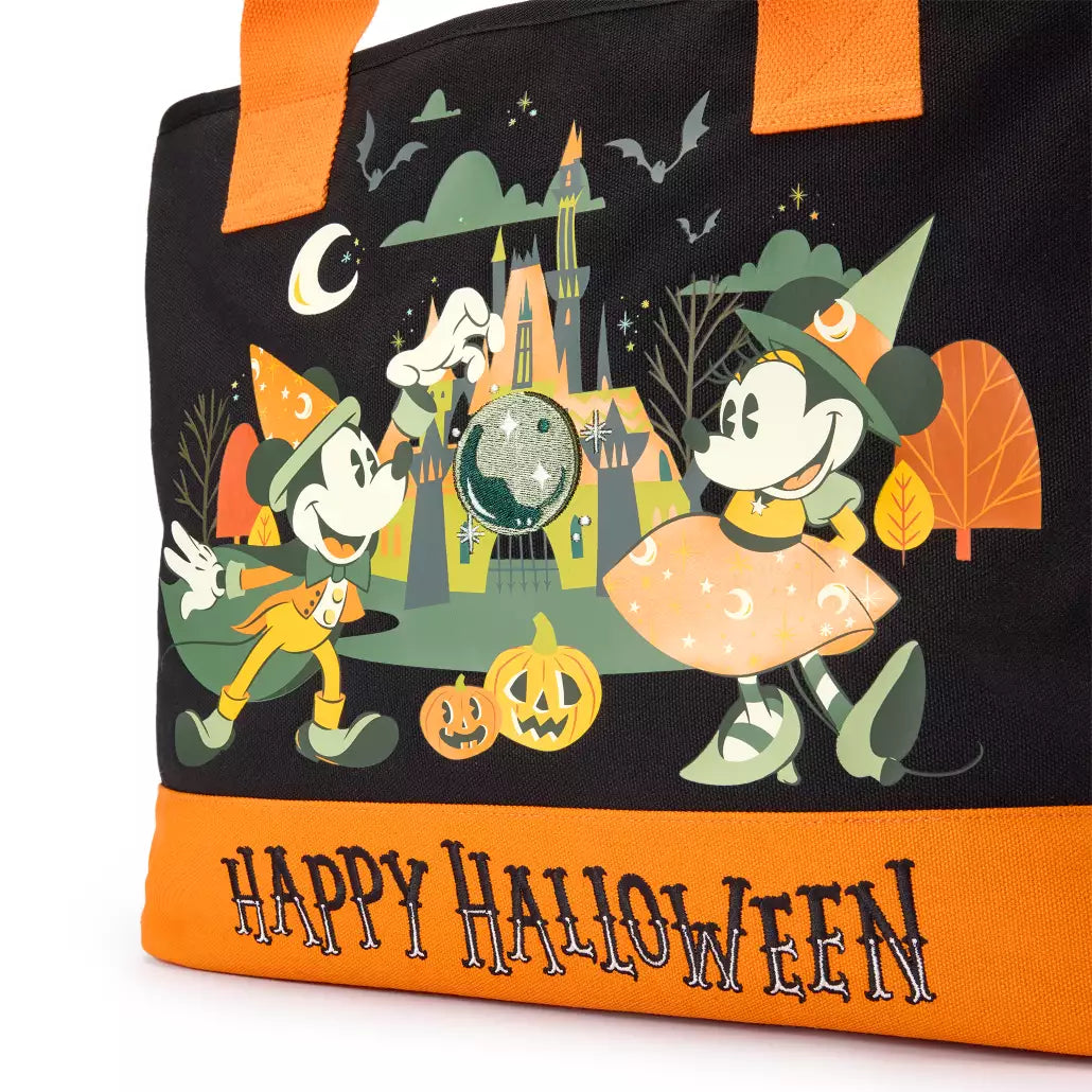 "Pre-Order" HKDL - Mickey Mouse and Friends Halloween Canvas Tote Bag