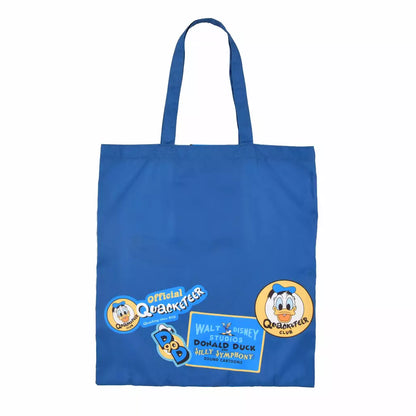 HKDL - Donald Duck 90th Anniversary Foldable Pocket Tote Bag【Ready Stock】