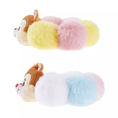 “Pre-order” HKDL - Chip & Dale Plush Hair tie Set (PomPom Chip & Dale)