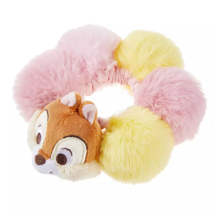 “Pre-order” HKDL - Chip & Dale Plush Hair tie Set (PomPom Chip & Dale)