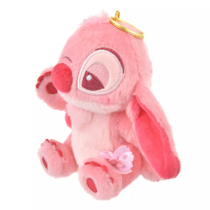 HKDL - Stitch Plush Keychain (Sakura 2024)【Ready Stock】