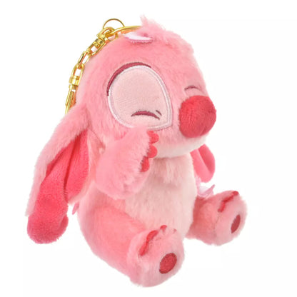 HKDL - Stitch Plush Keychain (Sakura 2024)【Ready Stock】