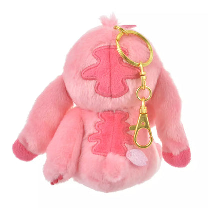HKDL - Stitch Plush Keychain (Sakura 2024)【Ready Stock】