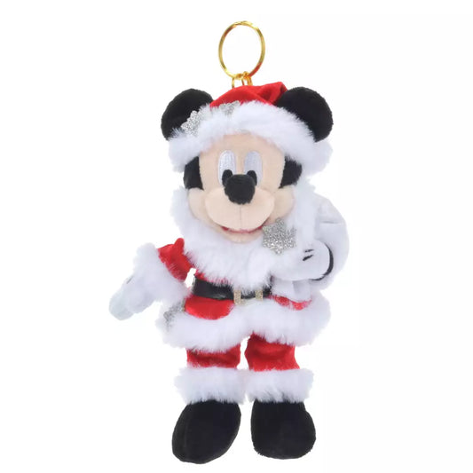 “Pre-order” HKDL - Mickey Plush Keychain, Disney Christmas 2025