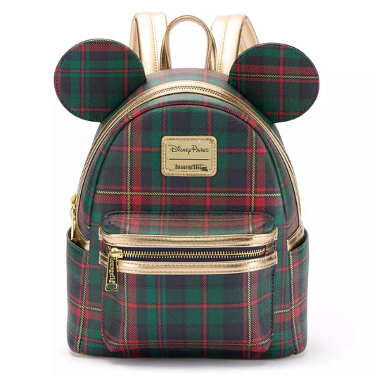 "Pre-Order" HKDL - Mickey Mouse Plaid Loungefly Mini Backpack