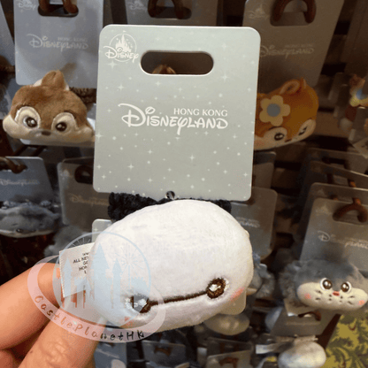 "Pre-Order" HKDL - Baymax Head Plush Hair Scrunchie Accessories, Cute Style 2026