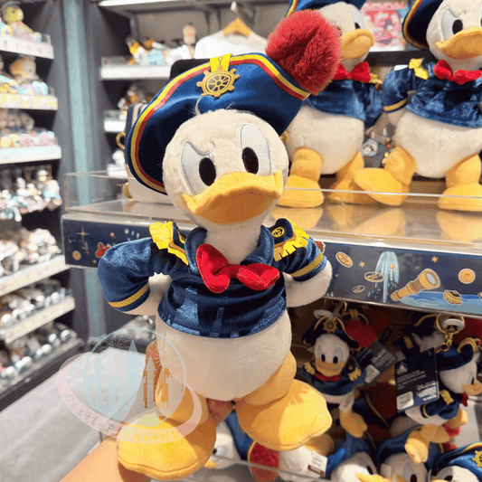 "Pre-Order" HKDL - Donald Plush Toys, Donald Captain 2026
