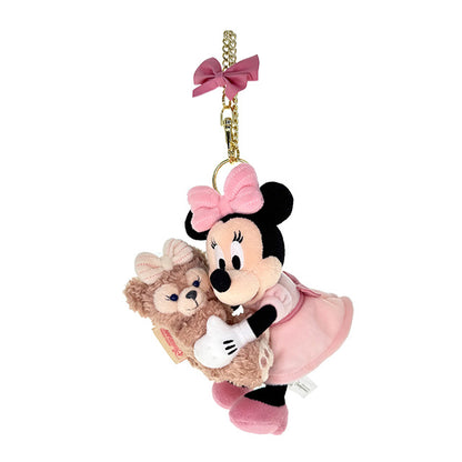 "Pre-Order" HKDL - Minnie & ShellieMay Plush Bag Charm, Duffy and Friends 2026