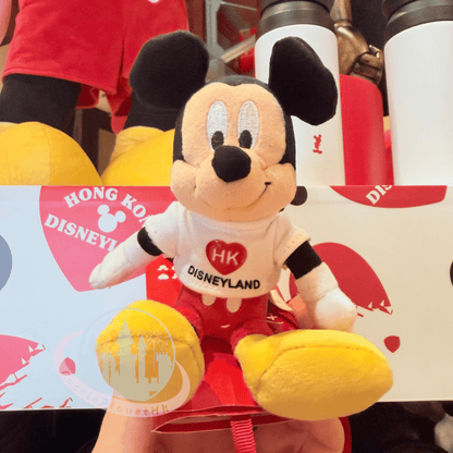 “Pre-Order” HKDL - Mickey Magnetic Shoulder Pal Plush, Love Hong Kong Disneyland 2026