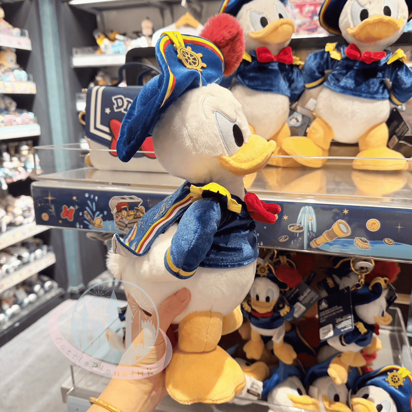 "Pre-Order" HKDL - Donald Plush Toys, Donald Captain 2026