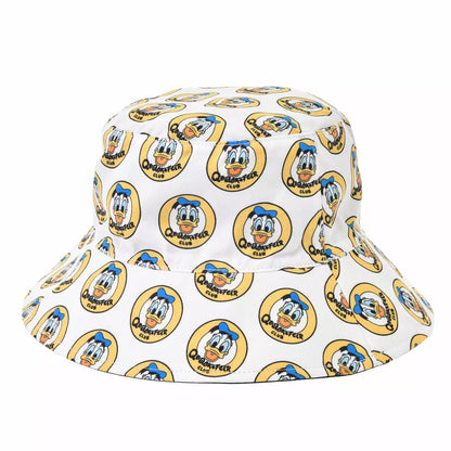 HKDL - Donald Duck 90th Anniversary Reversible Bucket Hat for Adults【Ready Stock】