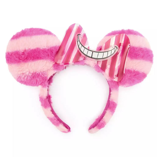 "Pre-Order" HKDL - Cheshire Cat Plush Ears Headband for Adults, Alice in Wonderland
