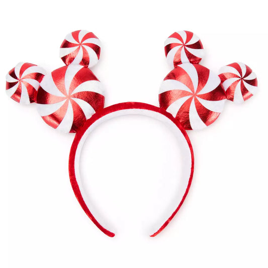 "Pre-Order" HKDL - Mickey Mouse Peppermint Swirl Ears Headband for Adults