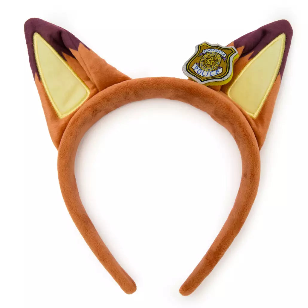 “Pre-order” HKDL - Nick Wilde Plush Ears Headband for Adults, Zootopia
