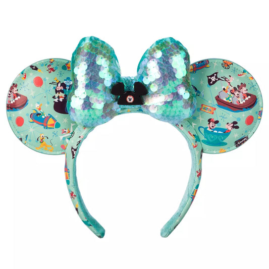 HKDL - Minnie Mouse ''Play in the Park'' Ear Headband【Ready Stock】