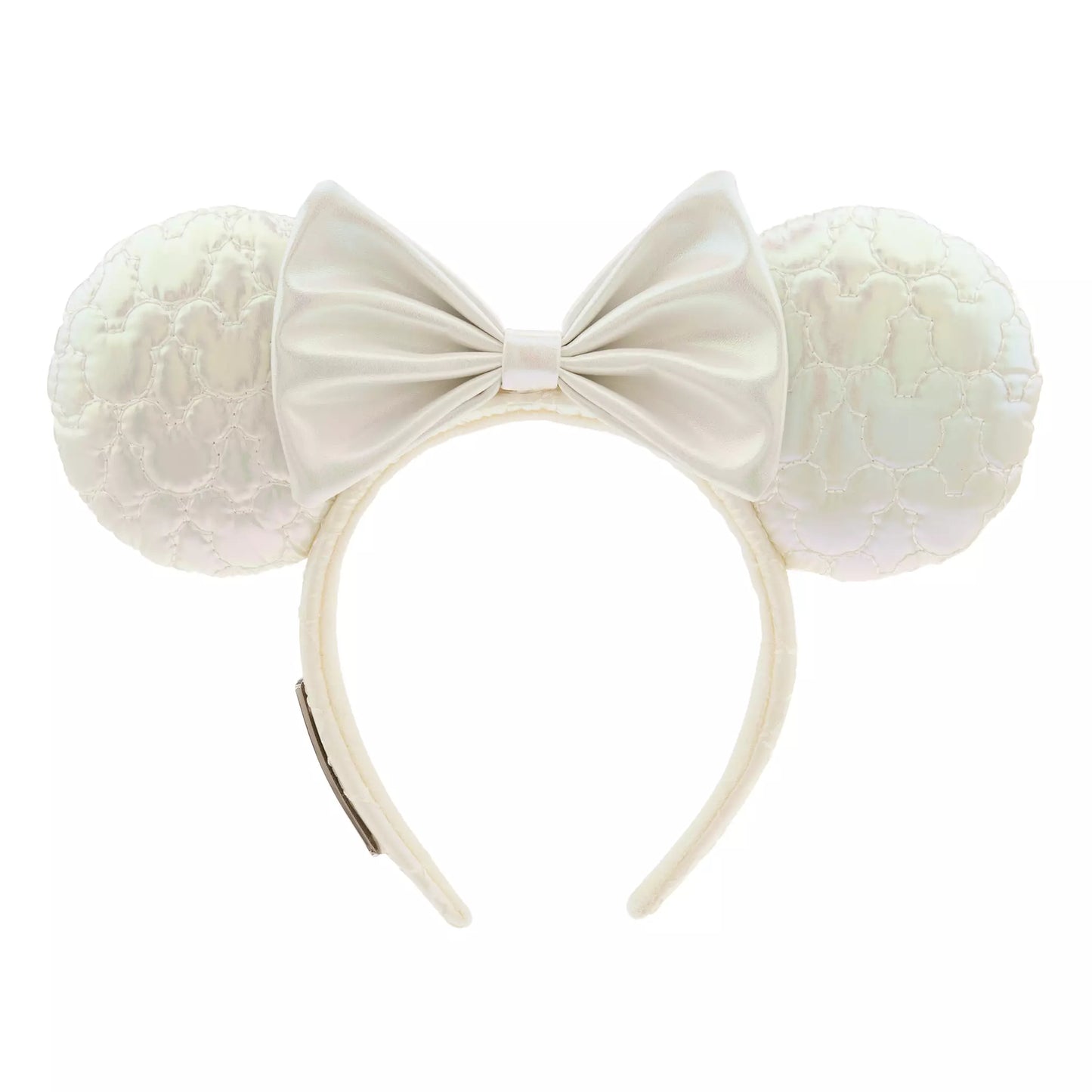 HKDL - Mickey Mouse Icon Quilted Iridescent Loungefly Ears Headband【Ready Stock】