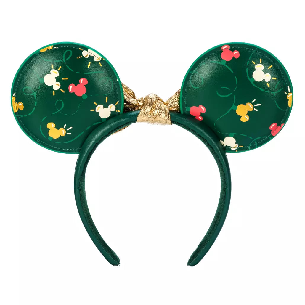 "Pre-Order" HKDL - Mickey Mouse Icon Holiday Lights Ears Headband