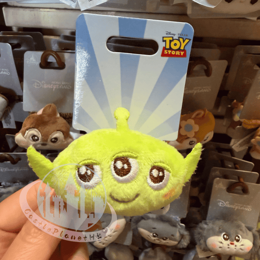 "Pre-Order" HKDL - Alien Head Plush Hair Scrunchie Accessories, Cute Style 2026