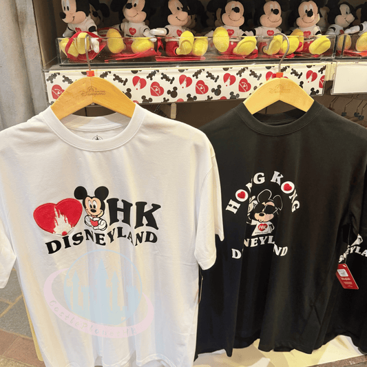 “Pre-order” HKDL - Castle Mickey T-Shirt for Adults, Love Hong Kong Disneyland 2026