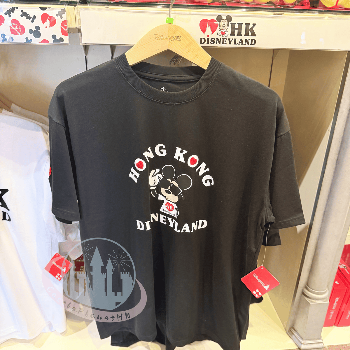 Pre-order” HKDL - Mickey T-Shirt for Adults, Love Hong Kong