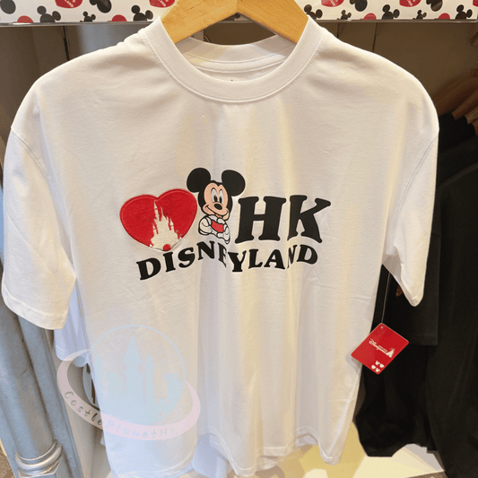 “Pre-order” HKDL - Castle Mickey T-Shirt for Adults, Love Hong Kong Disneyland 2026