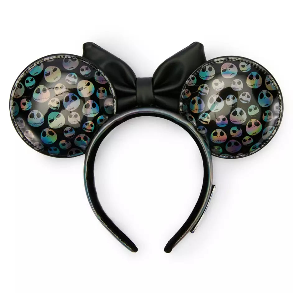 "Pre-Order" HKDL - Jack Skellington Ear Headband for Adults by Loungefly, The Nightmare Before Christmas