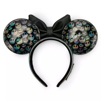 "Pre-Order" HKDL - Jack Skellington Ear Headband for Adults by Loungefly, The Nightmare Before Christmas