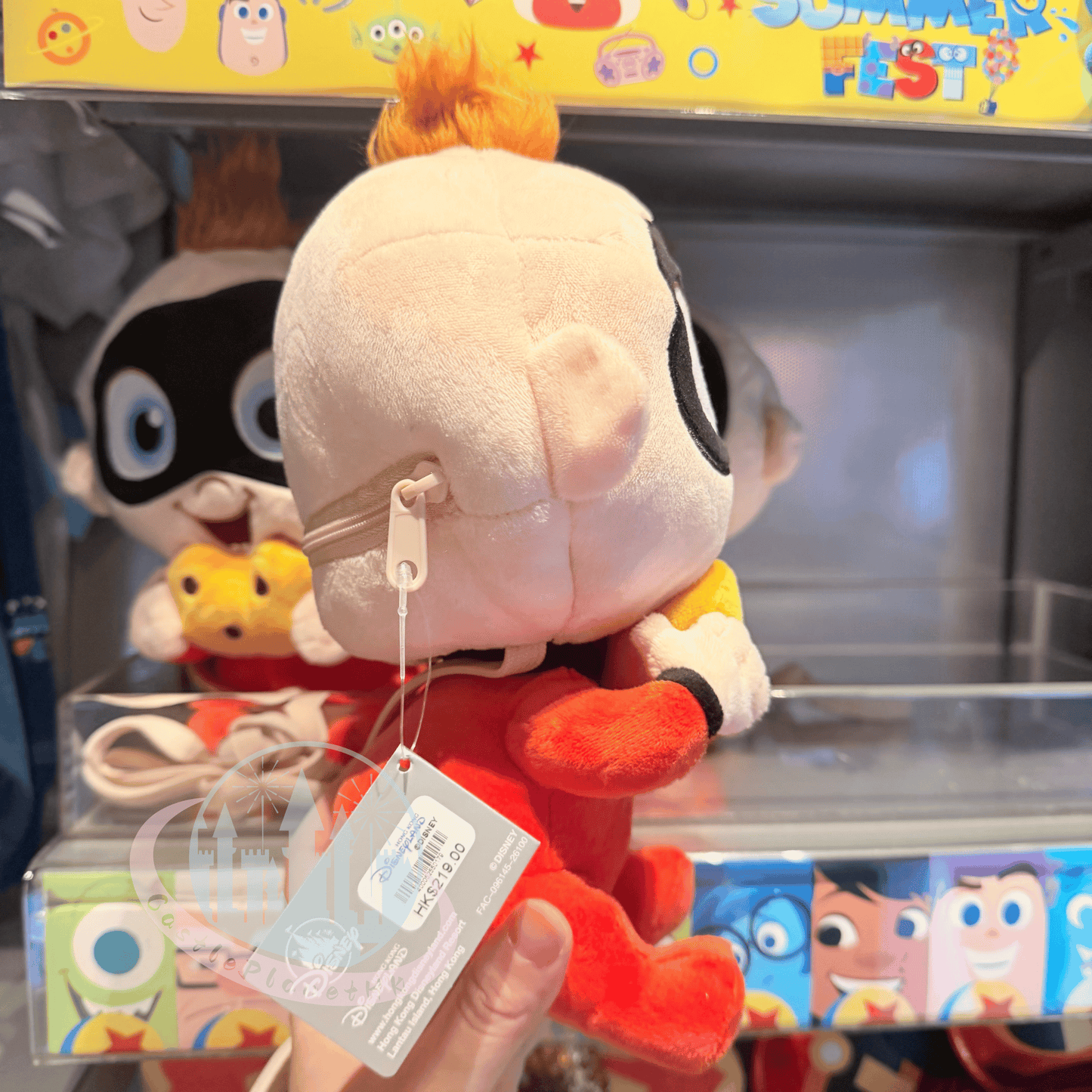 "Pre-Order" HKDL - Jack-Jack Parr Plush Crossbody Bag, The Incredible 2026