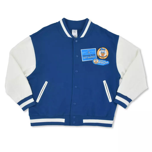 “Pre-order” HKDL - Donald Duck 90th Anniversary Baseball Jacket for Adults