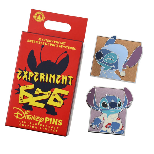 HKDL - Stitch Secret Pin Badge (Disney Stitch Day Collection)【Ready Stock】