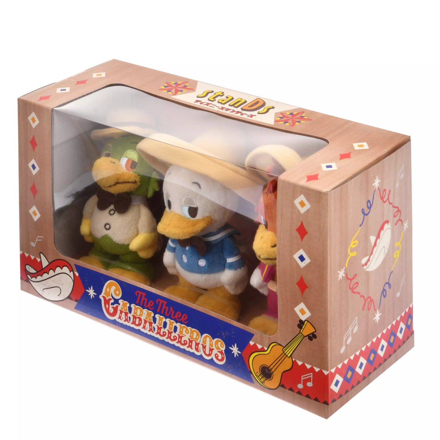 "Pre-Order" JDS - Donald, Jose Carioca, Panchito stuffed toy set (THE THREE CABALLEROS 80TH)