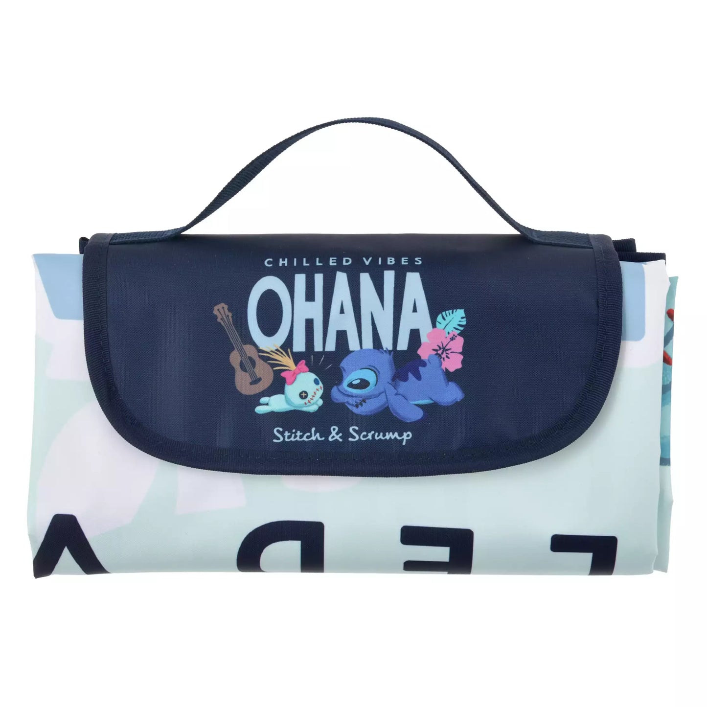 “Pre-Order” JDS - Stitch & Scrump Picnic Sheet, Disney Stitch Day Collection 2025