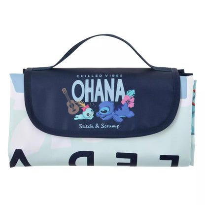 “Pre-Order” JDS - Stitch & Scrump Picnic Sheet, Disney Stitch Day Collection 2025