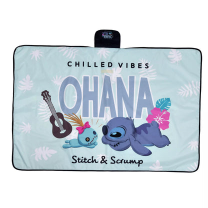 “Pre-Order” JDS - Stitch & Scrump Picnic Sheet, Disney Stitch Day Collection 2025