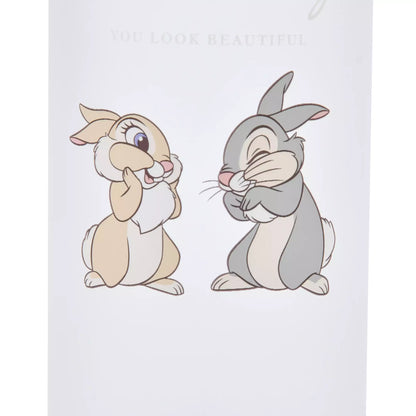 "Pre-Order" JDS - Miss Bunny & Thumper Water Bottle, Pastel Bunnies "Bambi"